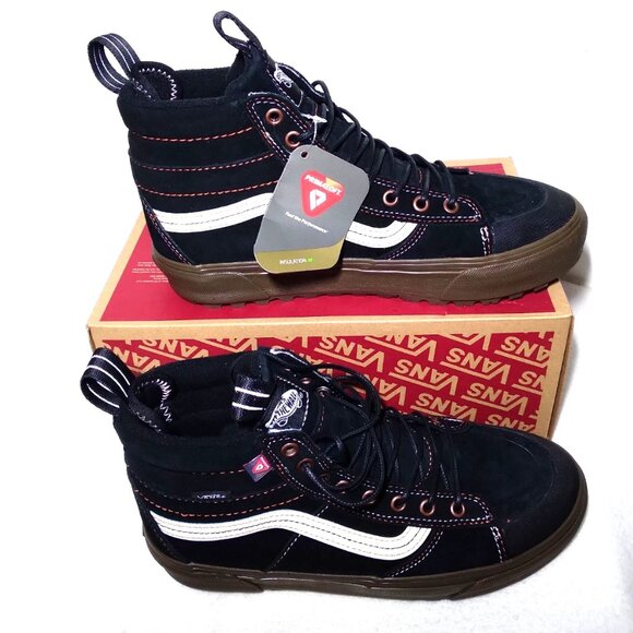 Vans Women's Size 9.0 Sk8-Hi Mte-2 Khaki/Black VN0A5KYCZF5 Sneaker Boot - New - Picture 1 of 11
